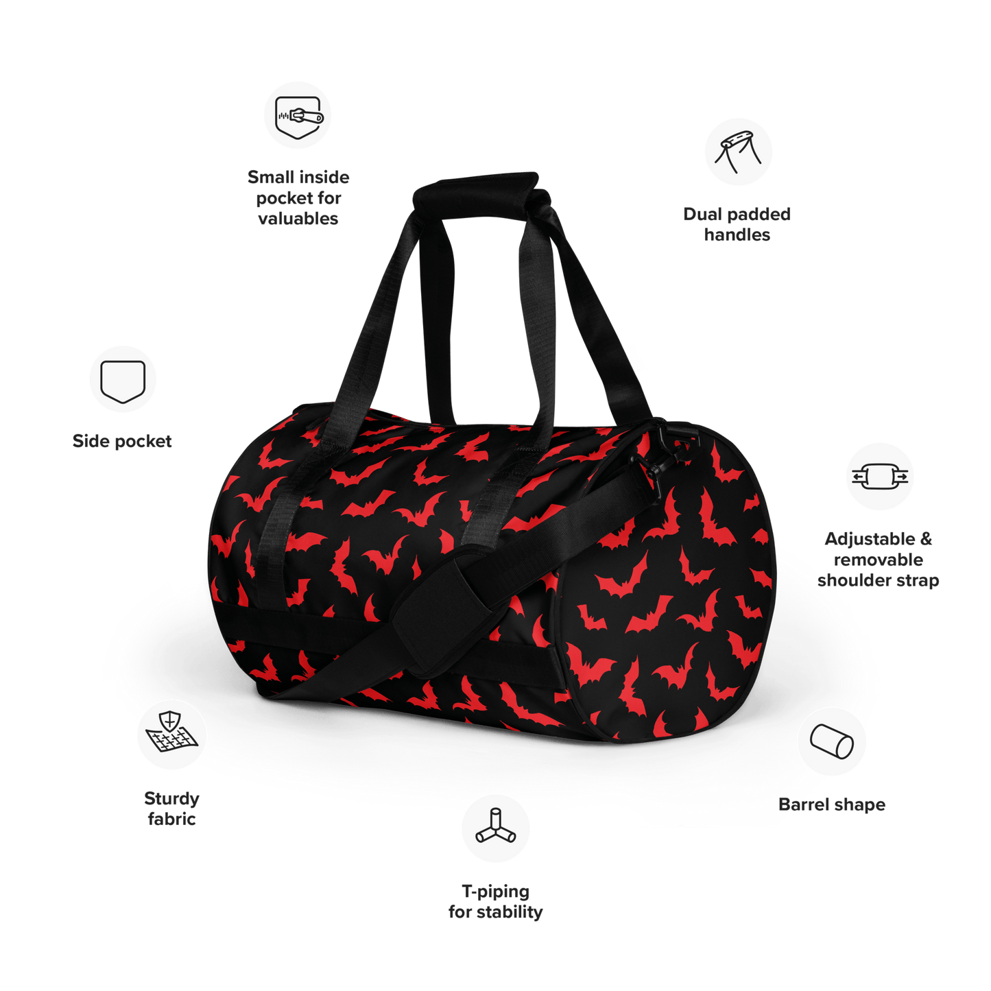 Bloody Bats Duffle Bag