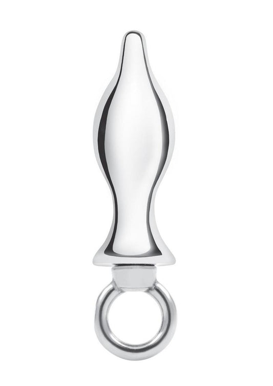 Blue Line Stainless Steel Metal Tapered Butt Plug