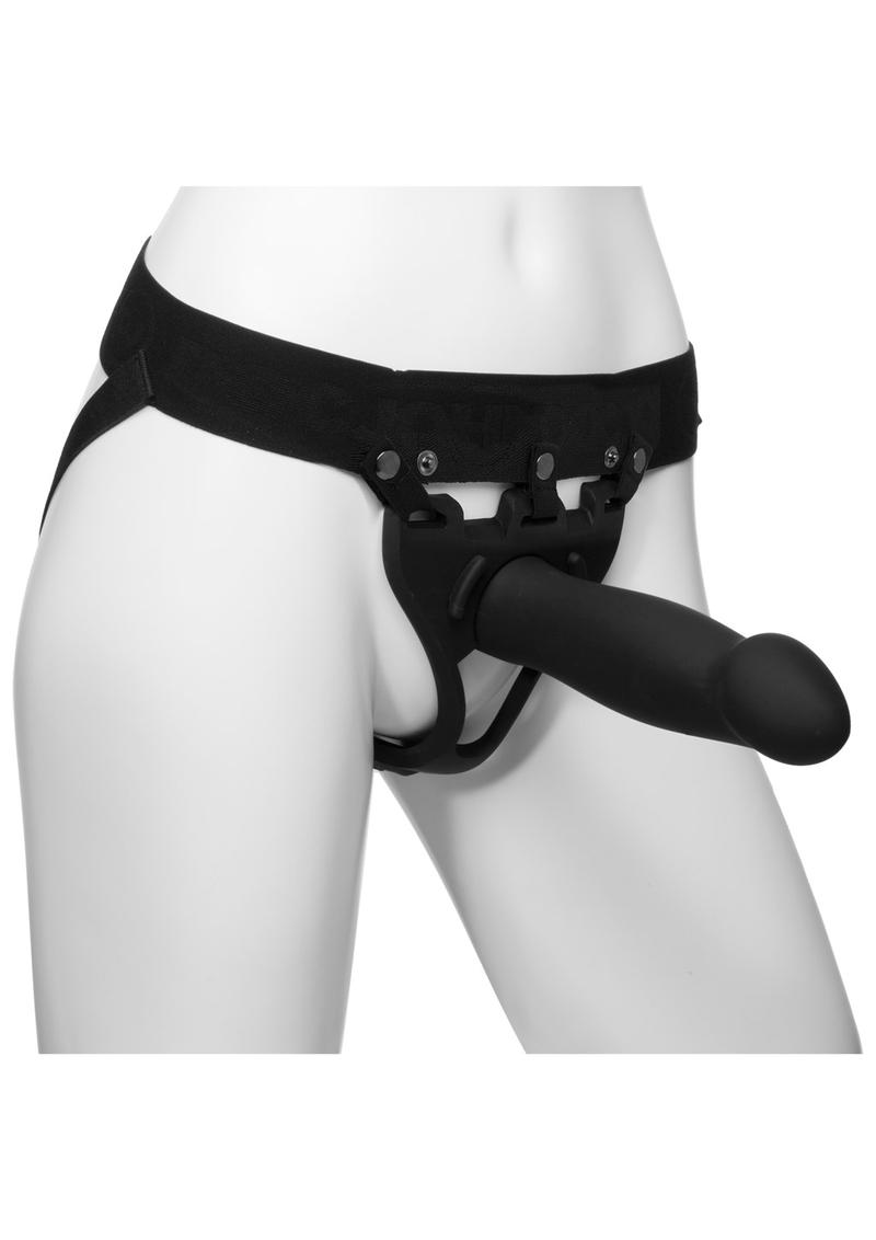 Body Extensions Be Bold 2-Piece Hollow Silicone Strap-On Set