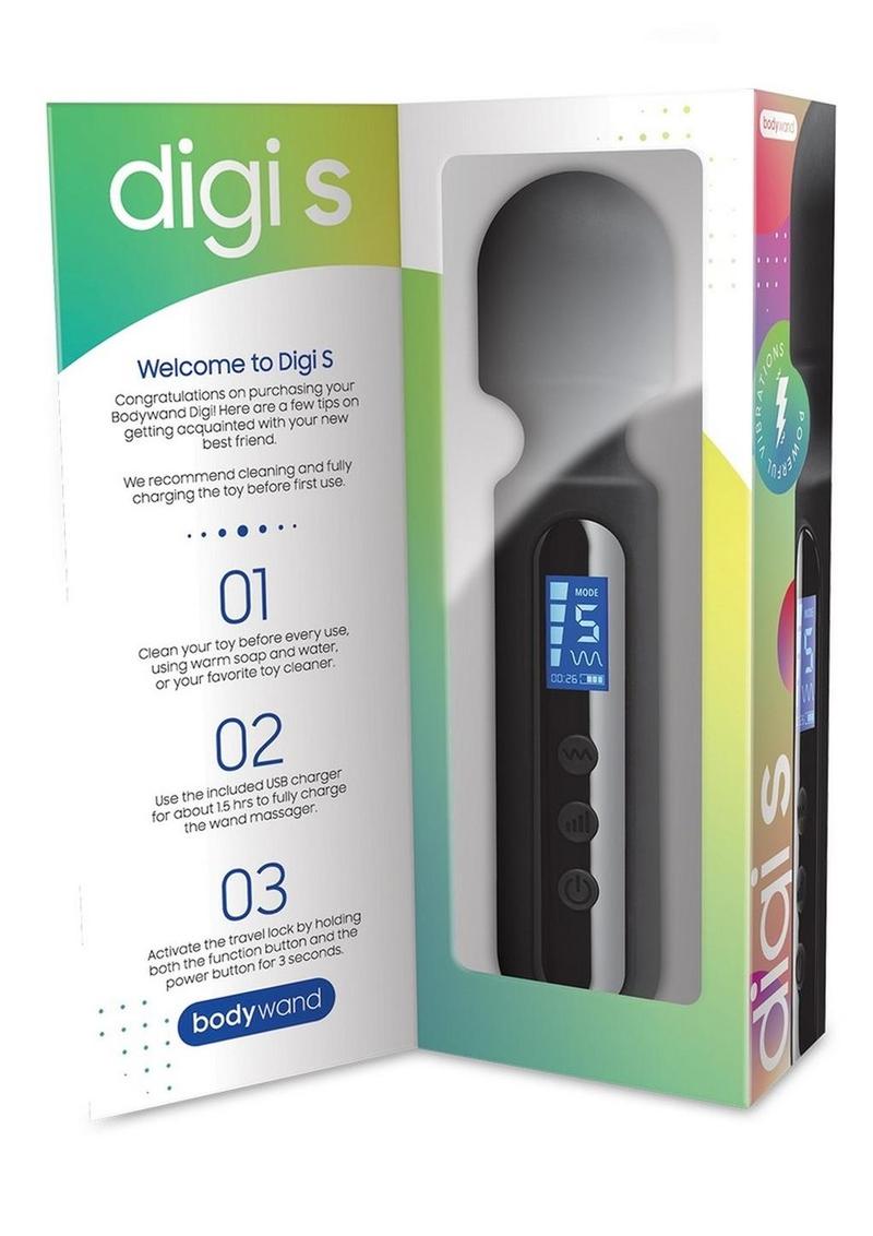 Bodywand Digi S Wireless Mini Wand Massager Digital Display