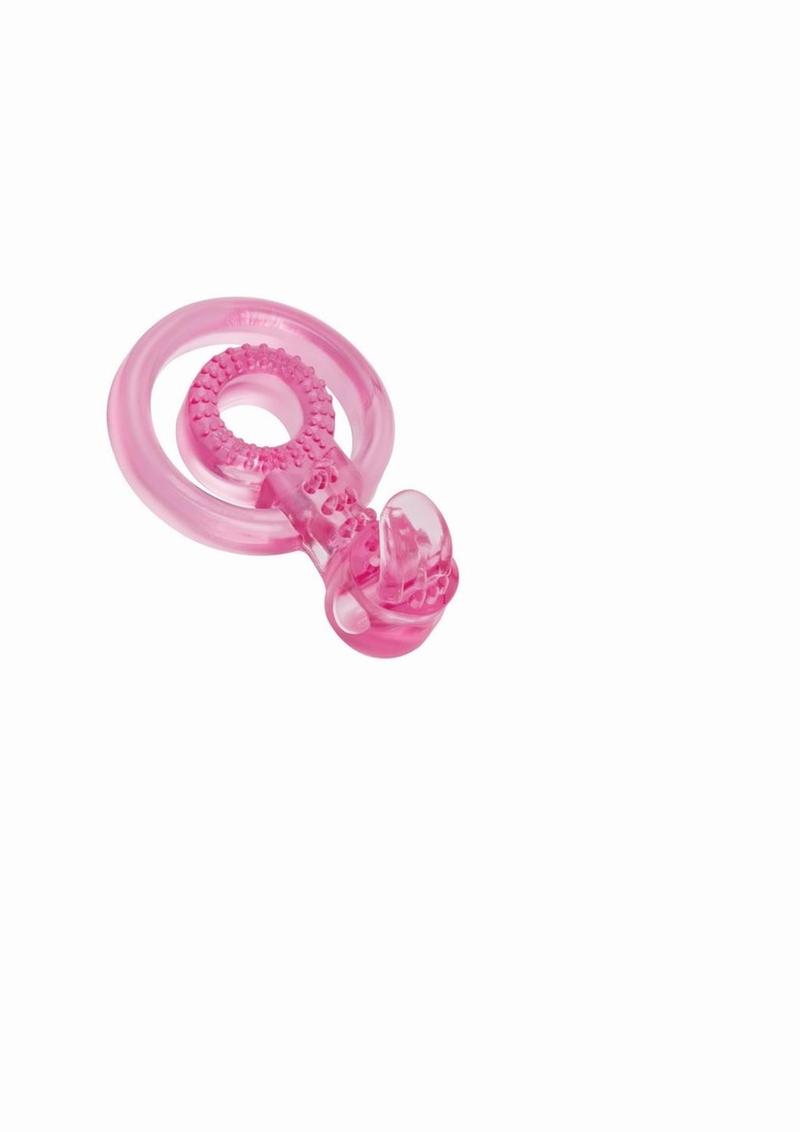 Bodywand Duo Ring with Clit Ticklers and Cock Ring