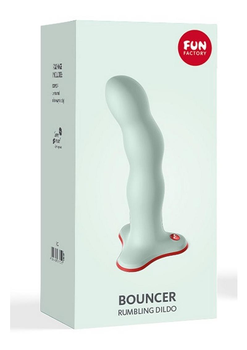 Fun Factory Bouncer Weighted Rumbling Silicone Dildo
