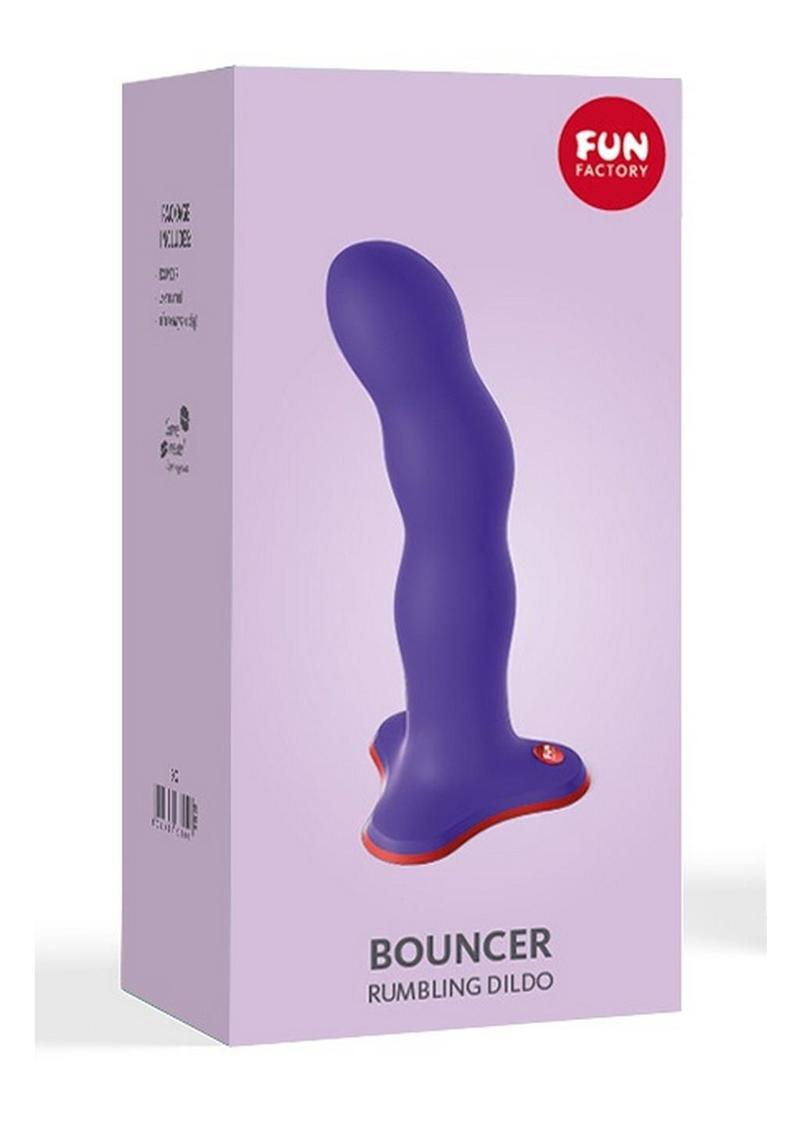 Fun Factory Bouncer Weighted Rumbling Silicone Dildo