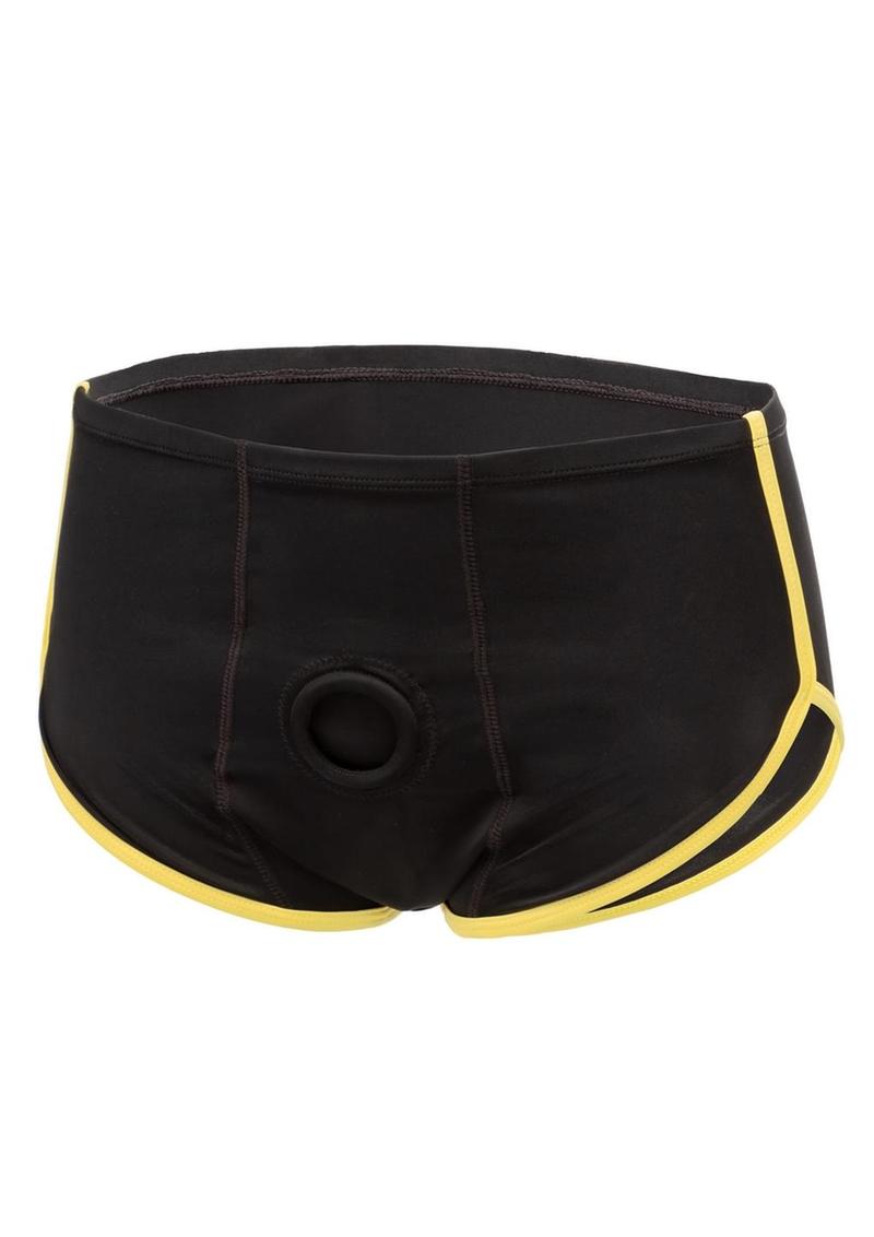 CalExotics Boundless Black And Yellow Brief Harness