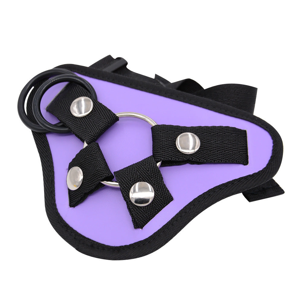 ASHBURN GRIP™: Webbed Leather Strap Panty