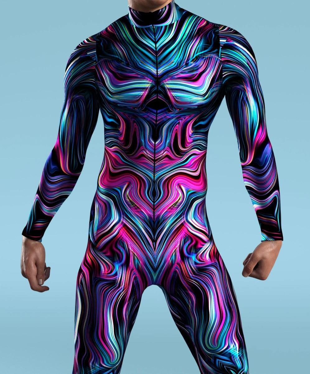 3D Digital Printed Cosplay One-piece Costume
