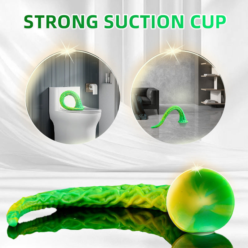 Colorful Octopus Super Long Men And Women Deep Anal Dilatation Device