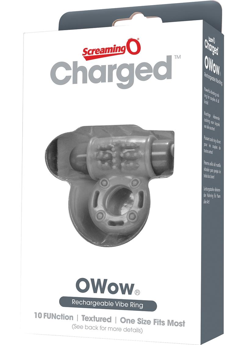 Screaming O Charged OWow Rechargeable Waterproof Vibe Ring