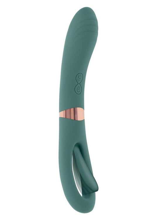 Chick Flick Rechargeable Silicone Dual Vibrator