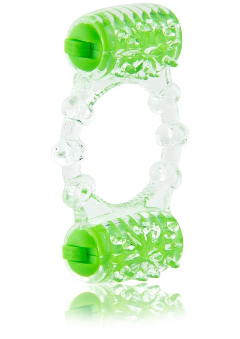 Screaming O Color Pop Two-O Silicone Dual Vibrating Cock Ring