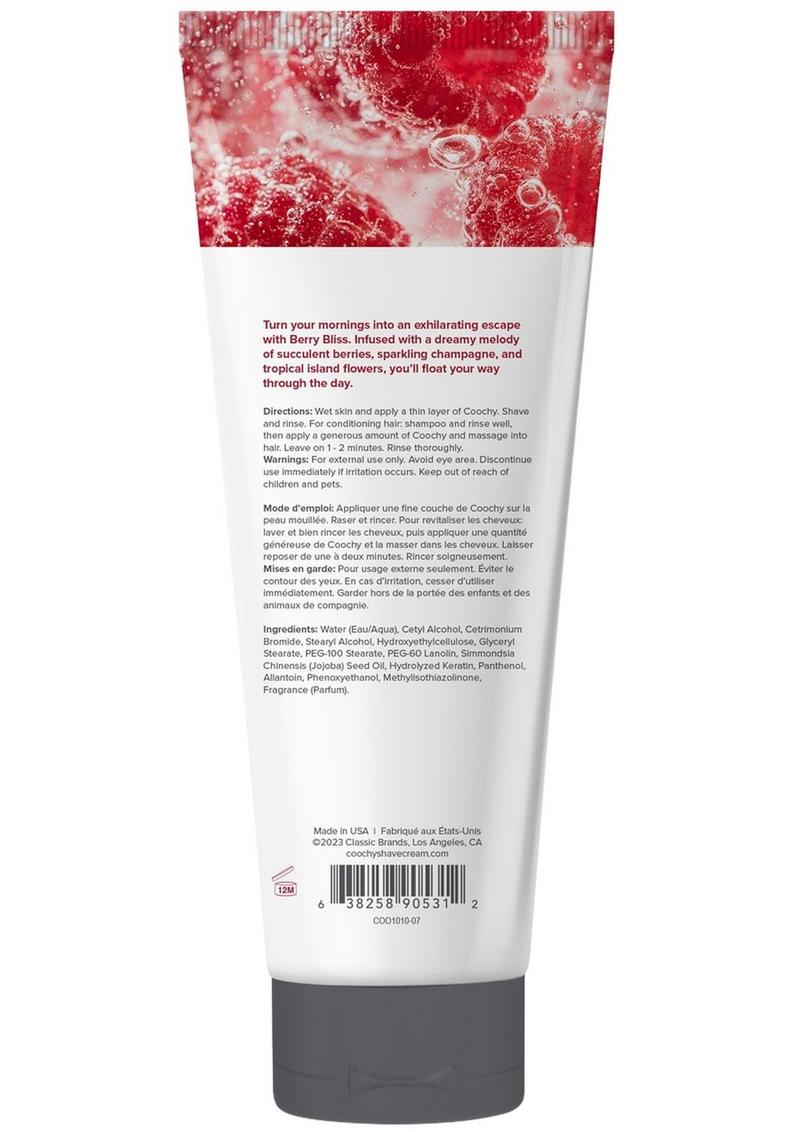 Coochy Berry Bliss Shave Cream Smooth And Moisturizing