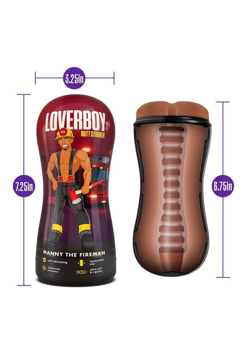 Coverboy Manny the Fireman Self-Lubricating Anal Pocket Stroker