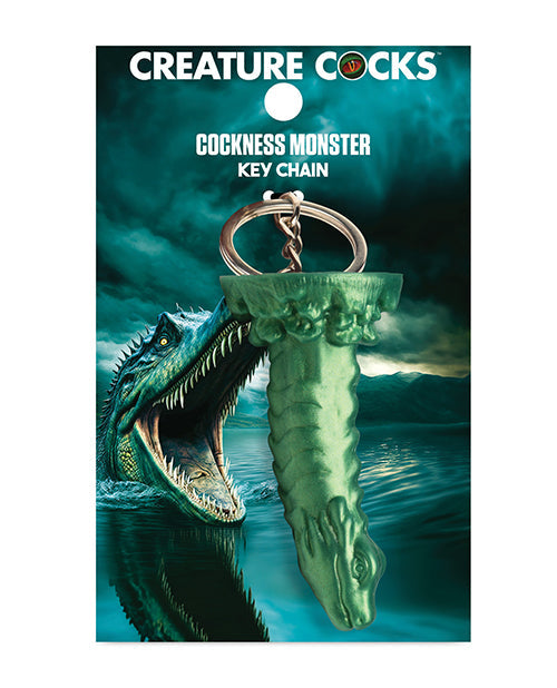 Creature Cocks Cockness Monster Silicone Keychain
