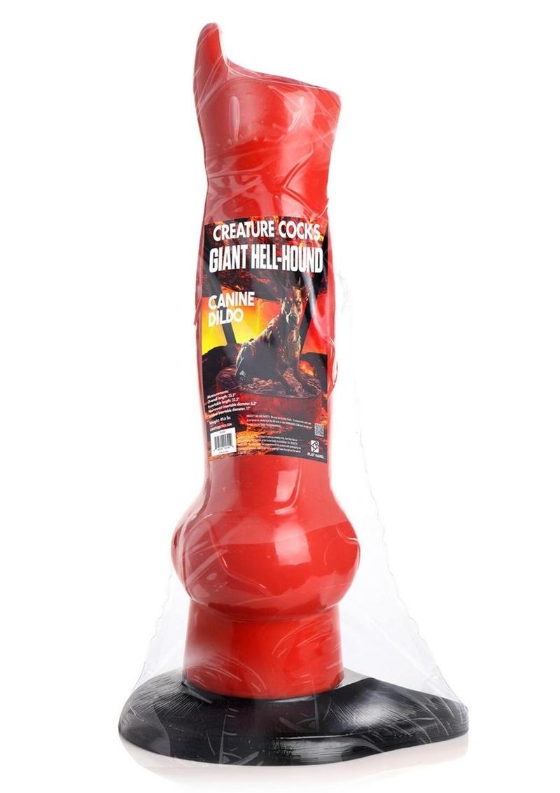 Creature Cocks Giant Hell Hound Canine Silicone Dildo