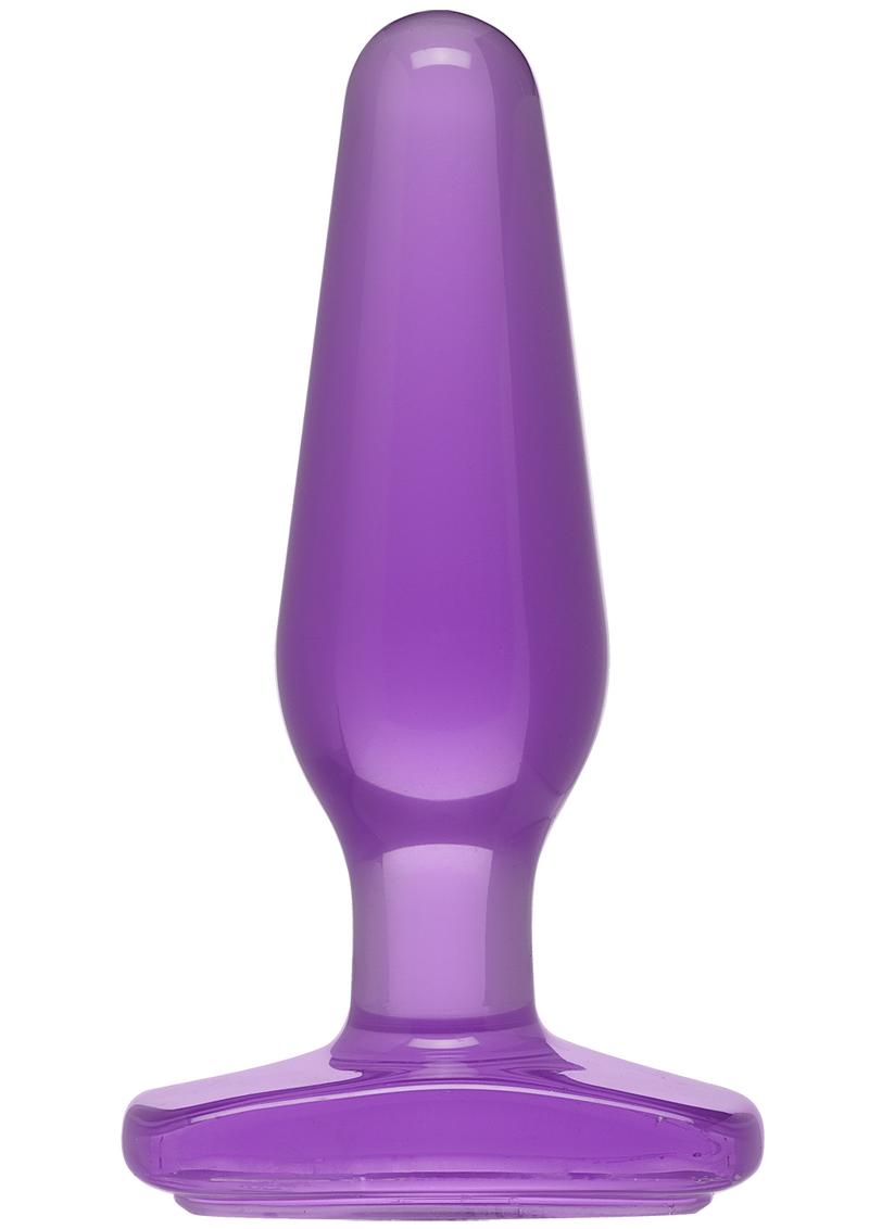 Crystal Jellies Butt Plug Clear Silicone