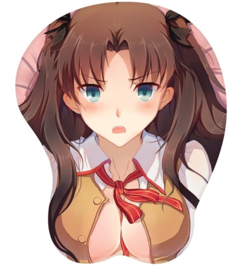 Abstinence Series Mouse Pad 3D Chest Anime