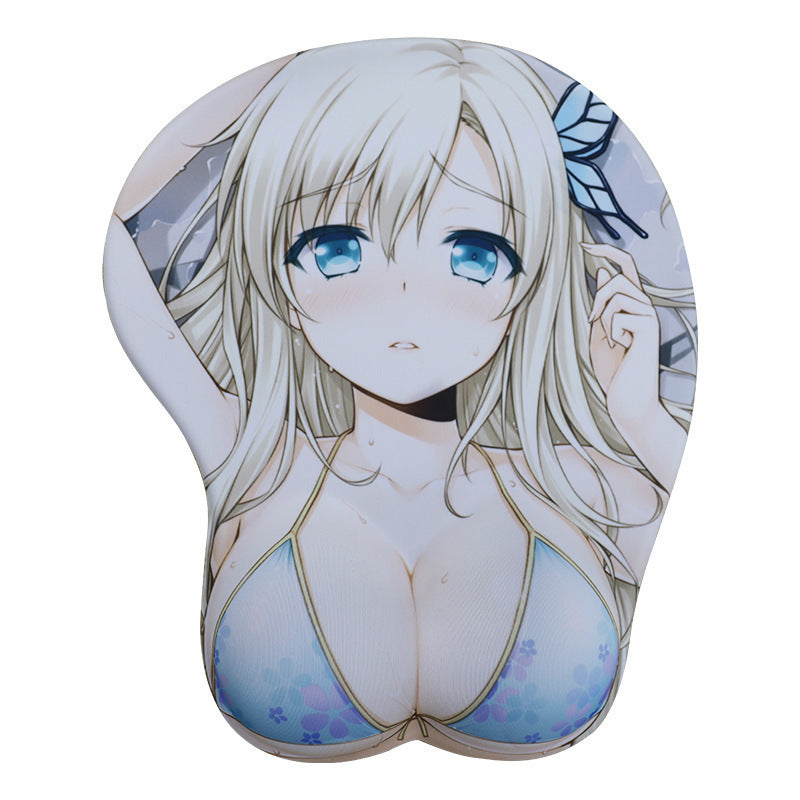 Abstinence Series Mouse Pad 3D Chest Anime