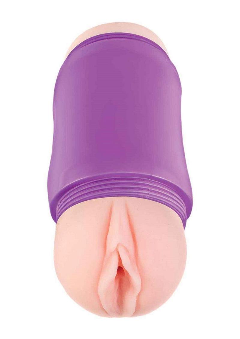 Delite Two Ways Handheld Masturbator Tight Ass And Warm Pussy