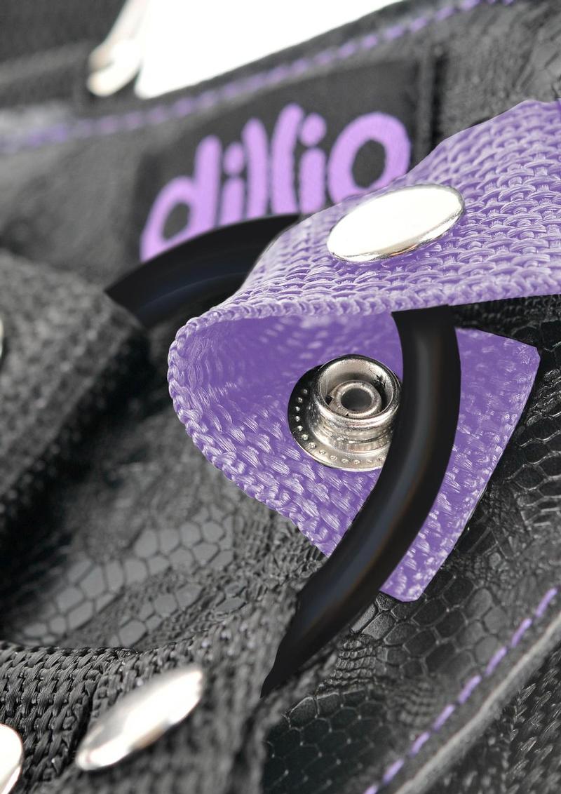 Dillio Strap-On Suspender Harness Dildo Set
