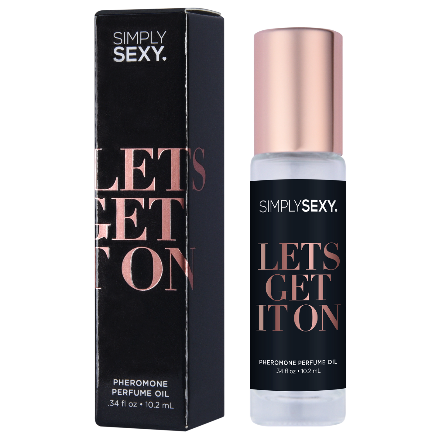 SIMPLY SEXY PHEROMONE PERFUME OIL ROLL-ON - LET'S GET IT ON - 0.34 floz | 10.2mL
