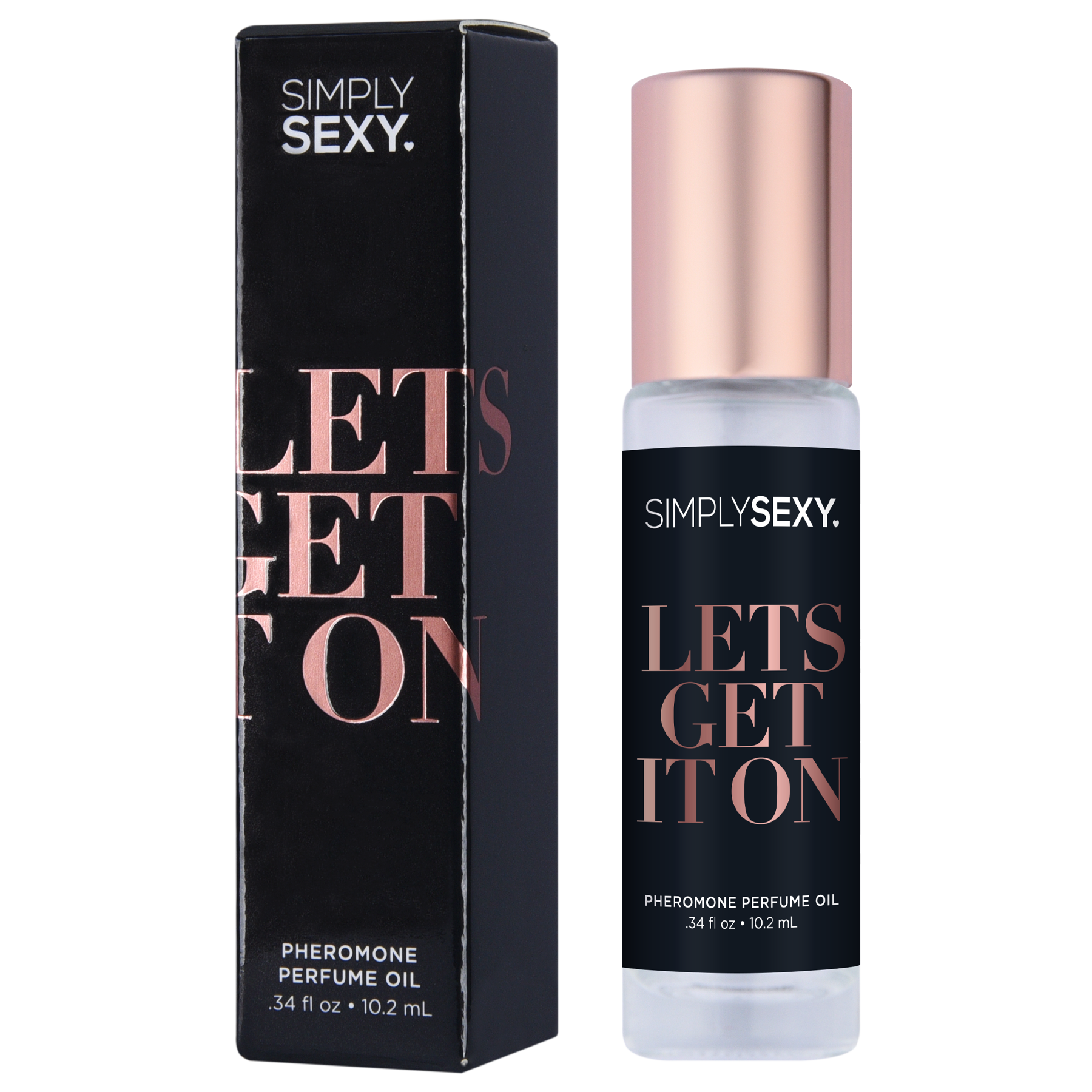 SIMPLY SEXY PHEROMONE PERFUME OIL ROLL-ON - LET'S GET IT ON - 0.34 floz | 10.2mL