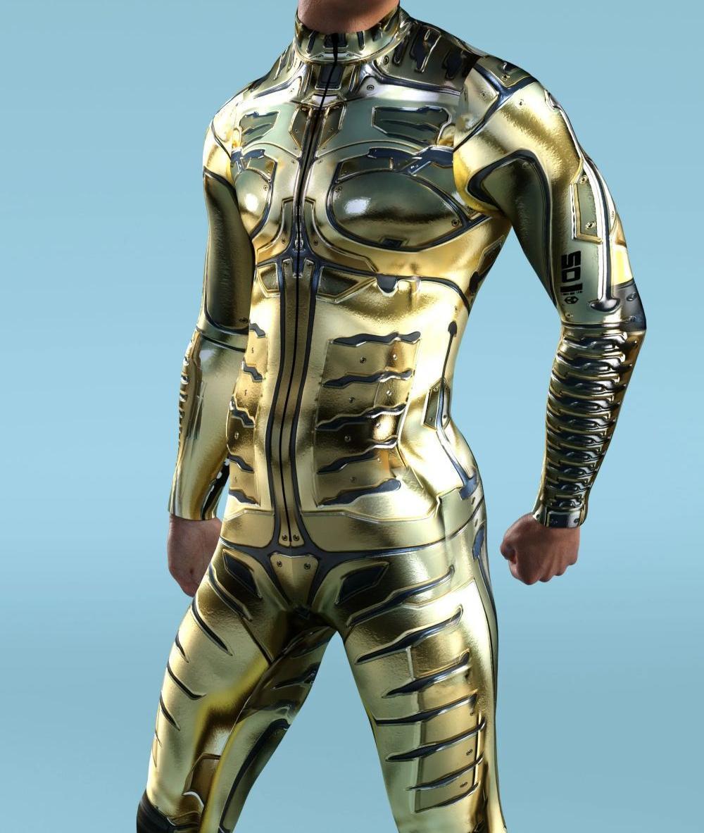 3D Digital Printed Cosplay One-piece Costume