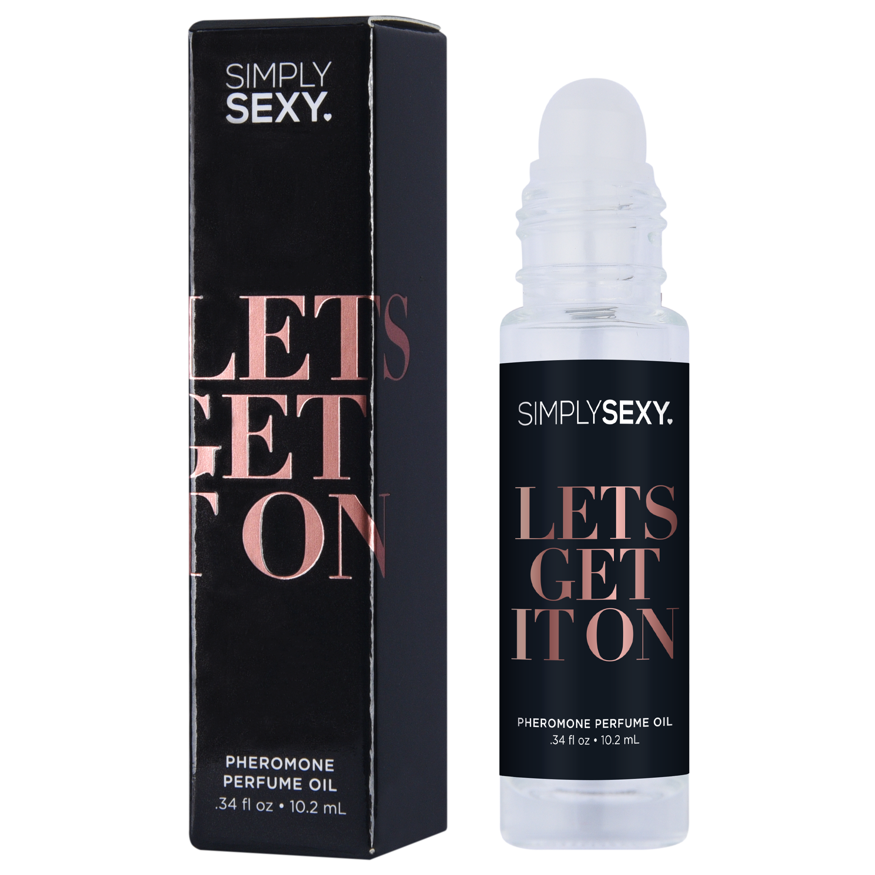 SIMPLY SEXY PHEROMONE PERFUME OIL ROLL-ON - LET'S GET IT ON - 0.34 floz | 10.2mL