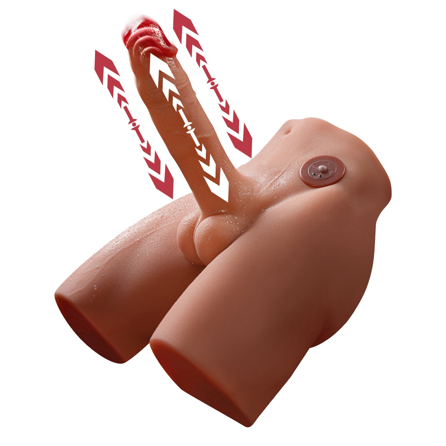 ASHBURN™ “She Don’t Share” Dual Channel Silicone Torso