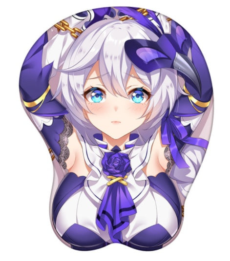 Abstinence Series Mouse Pad 3D Chest Anime