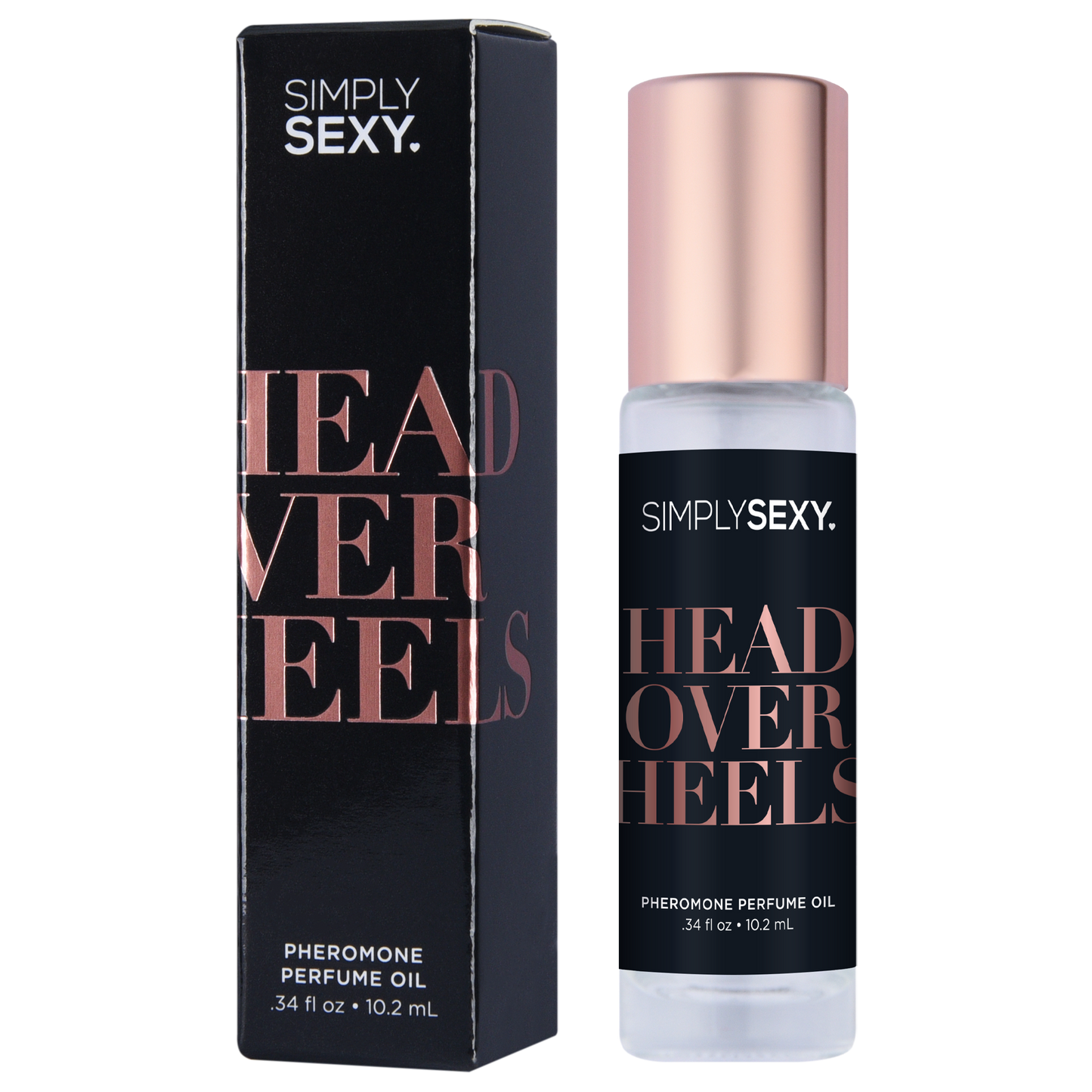 SIMPLY SEXY PHEROMONE PERFUME OIL ROLL-ON - HEAD OVER HEELS - 0.34 floz | 10.2mL