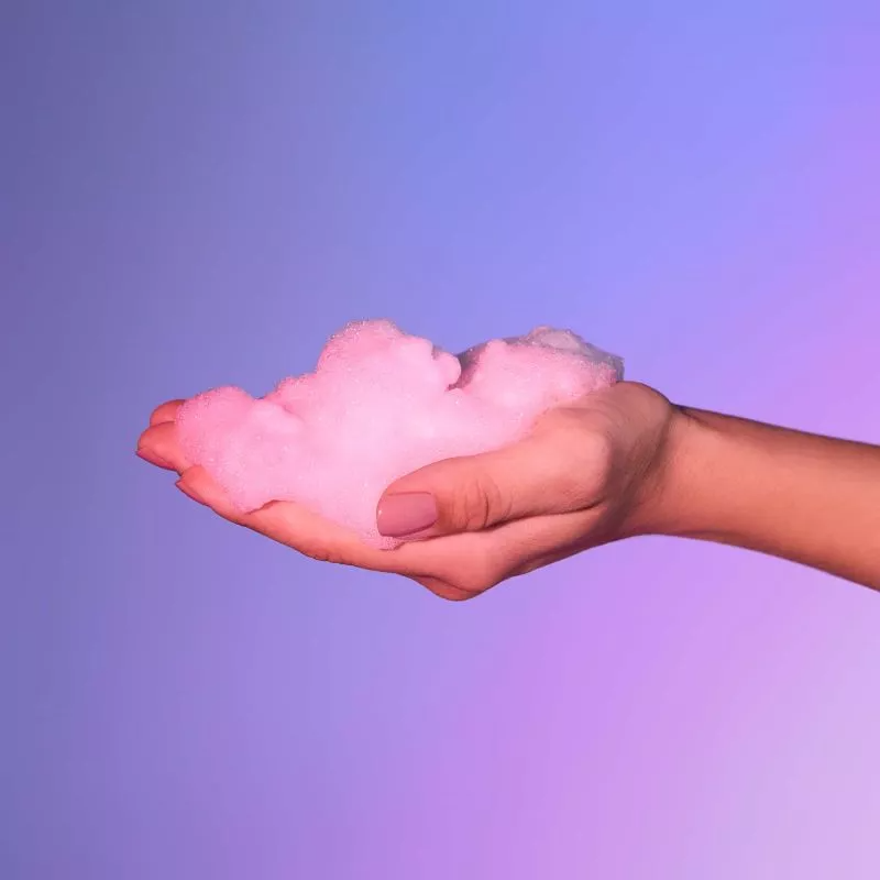 TICKLE MY BODY - MASSAGE FOAM - COTTON CANDY 150ML / 5FL.OZ.