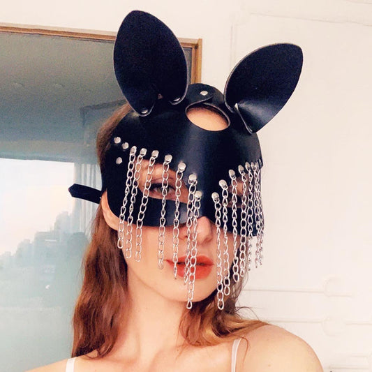 ASHBURN GRIP™ – Tassel Cat Blindfold Mask