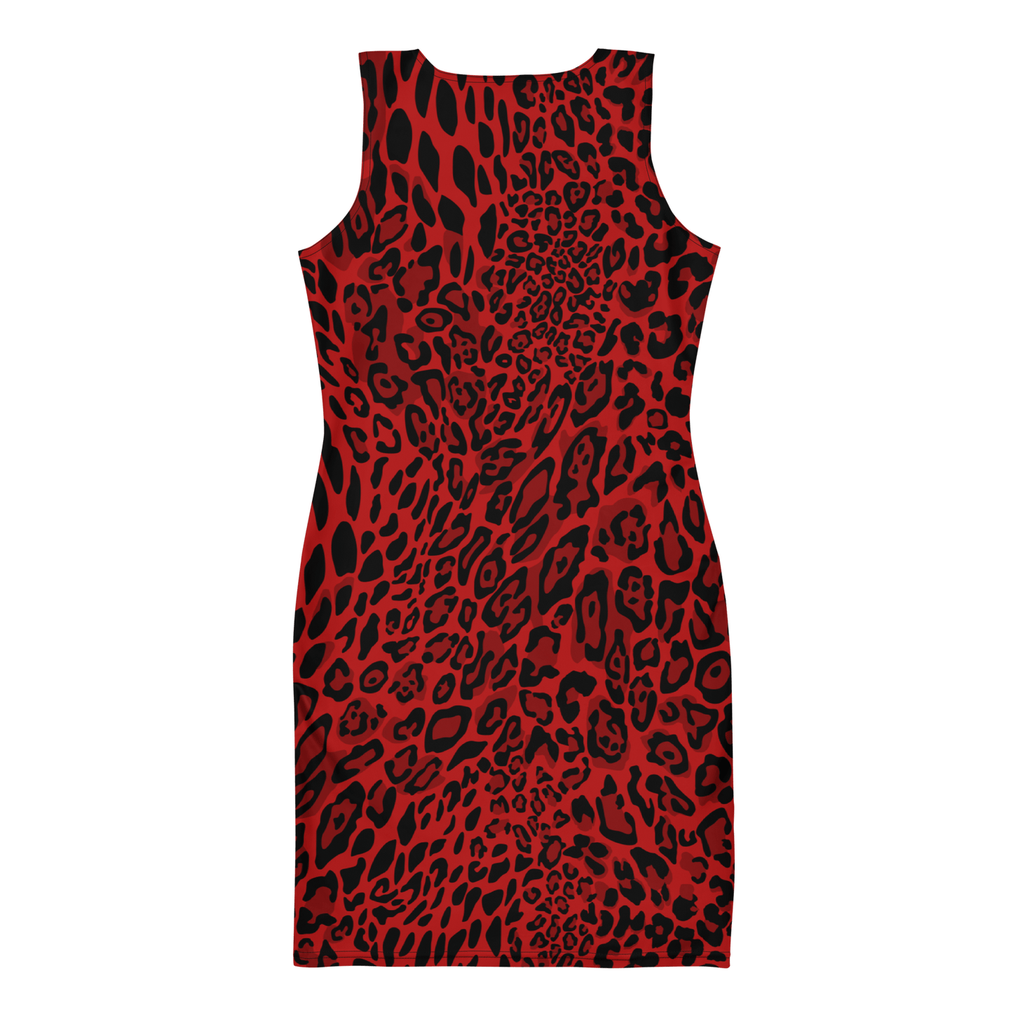 Fire Feline Bodycon Dress