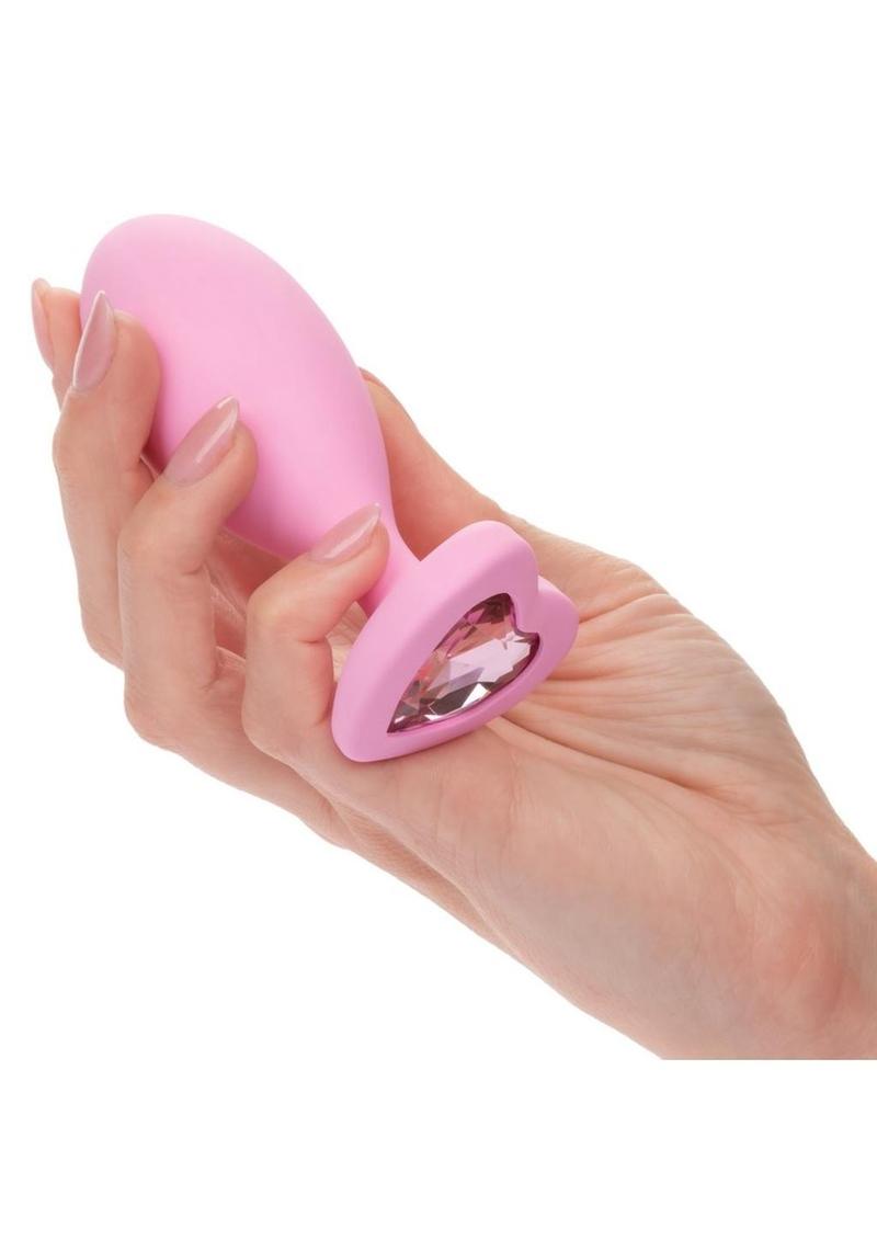 CalExotics First Time Crystal Booty Duo Silicone Anal Plug