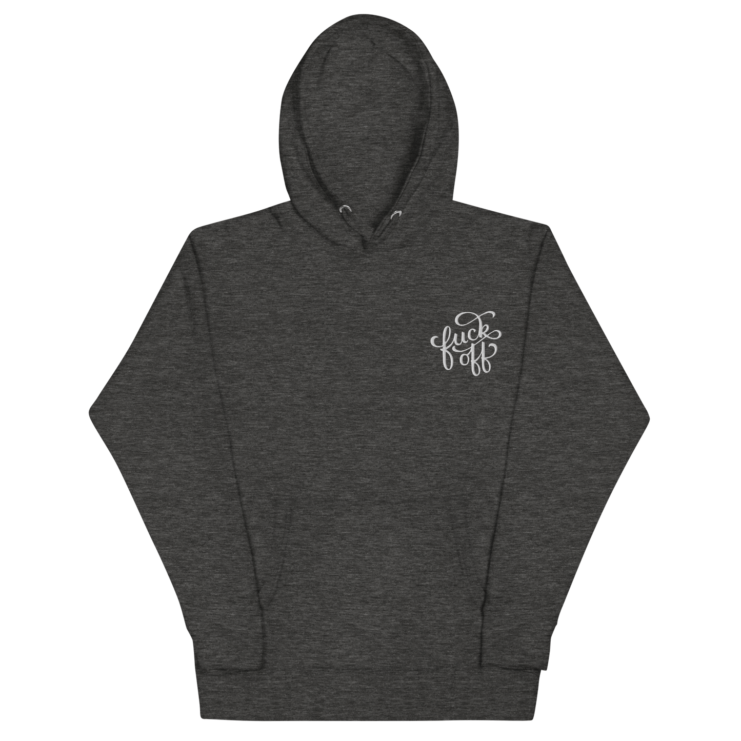 Fuck Off Embroidered Hoodie