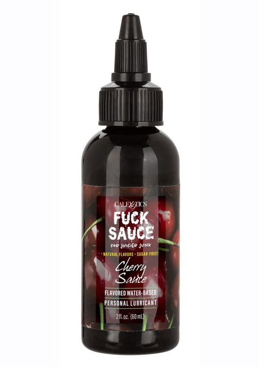 CalExotics Fuck Sauce Cherry Flavored Water Based Lubricant