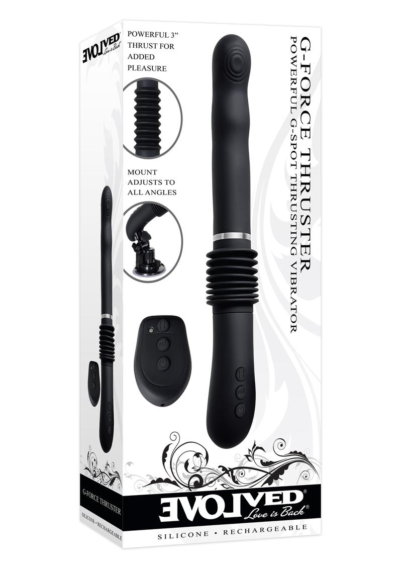 G-Force Thruster – Powerful G-Spot Thruster Vibrator with Remote Control