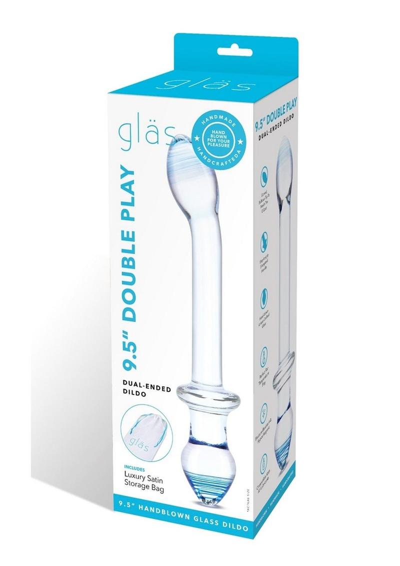 Glas Double Play Dual Ended Blown Glass Dildo