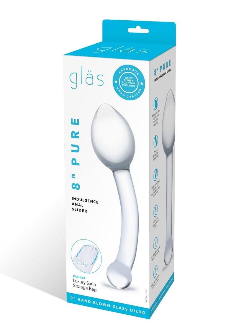 Icicles No. 46 Hand Blown Glass Anal P-Spot Plug