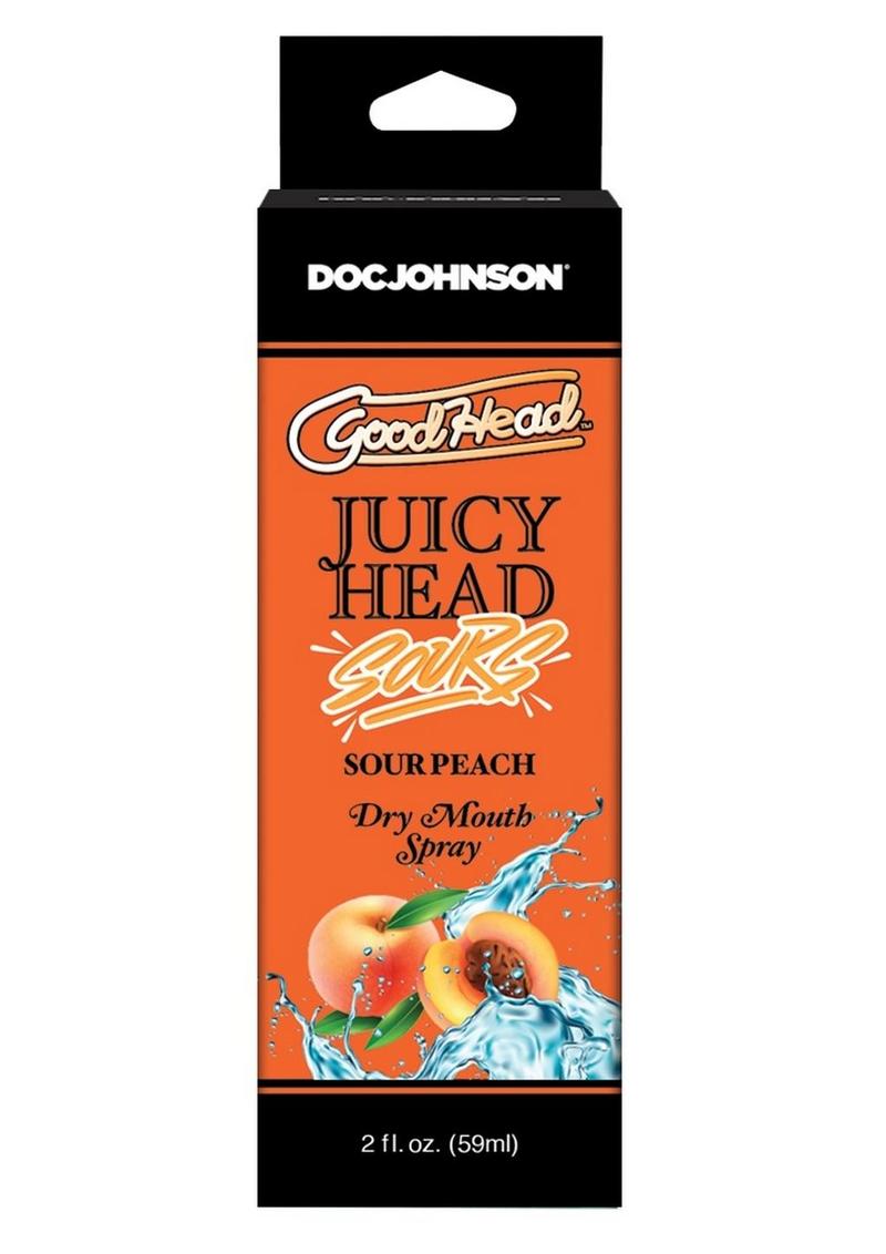 GoodHead Juicy Head Sour Peach Dry Mouth Spray