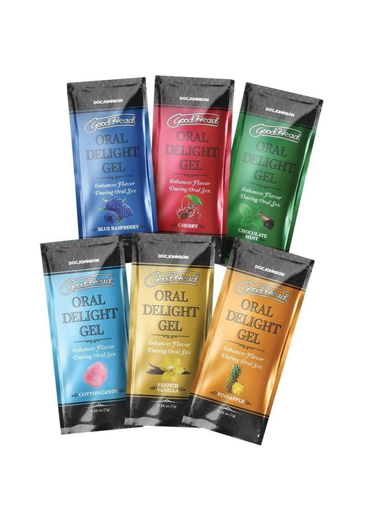 GoodHead Oral Delight Gel With Assorted Flavors