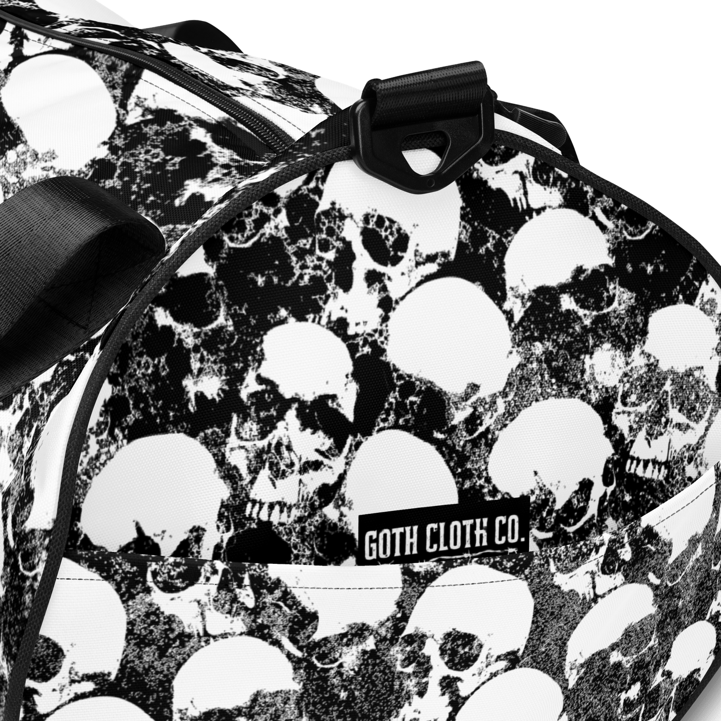 Grunge Skull Duffle Bag