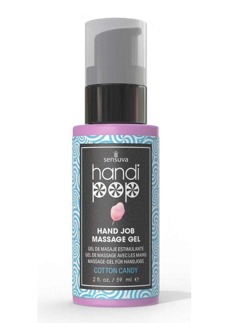 HandiPop Edible Hand Job Massage Gel Cotton Candy Flavor