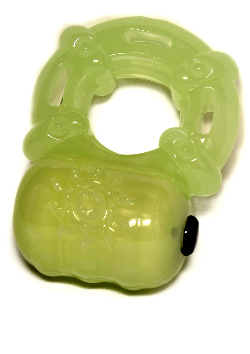 Hero Power Glow Vibrating Silicone Cock Ring