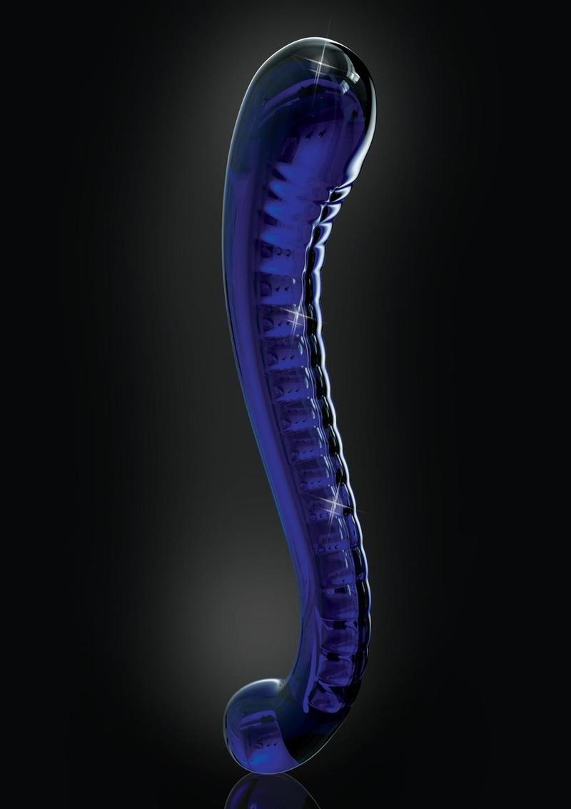 Icicles No. 70 Textured With G-Spot Stimulation Glass Probe