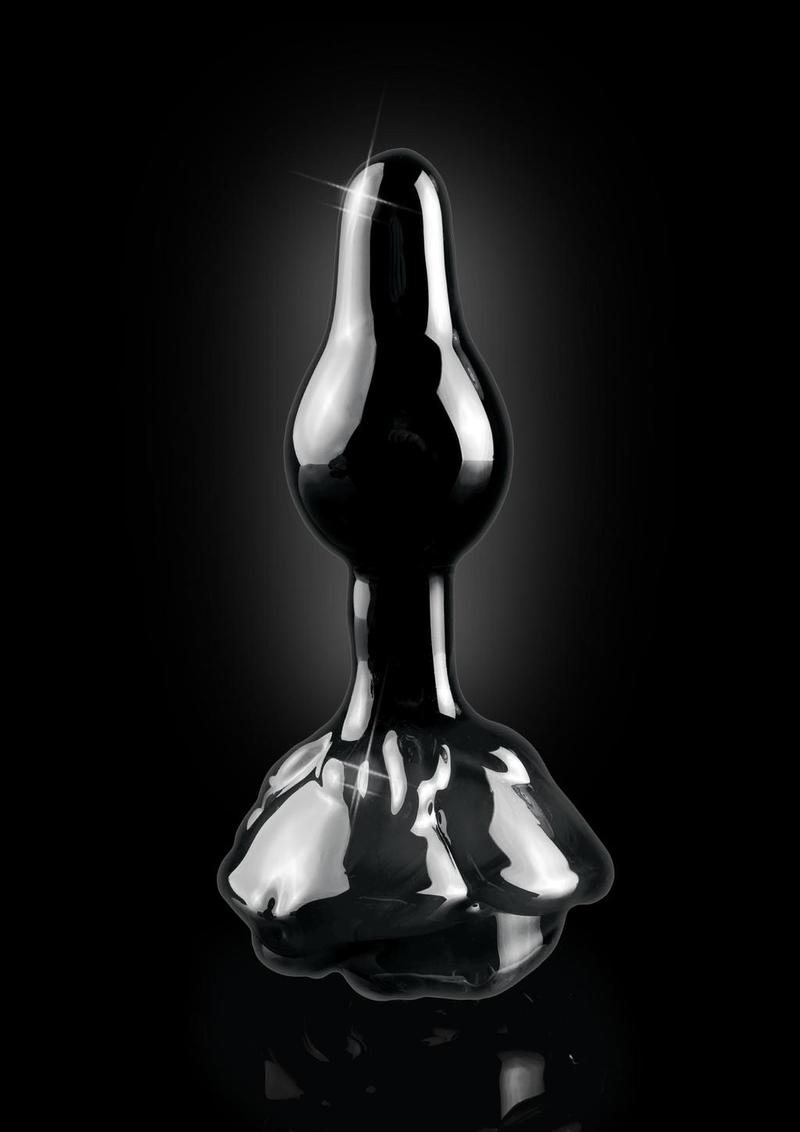 Icicles No. 77 Flower Shaped Comfortable Glass Anal Plug