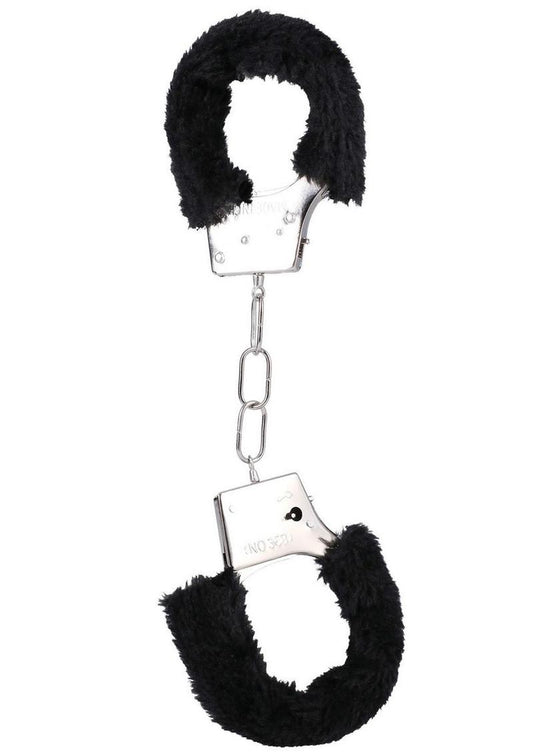 Doc Johnson Furry Handcuffs in a Bag