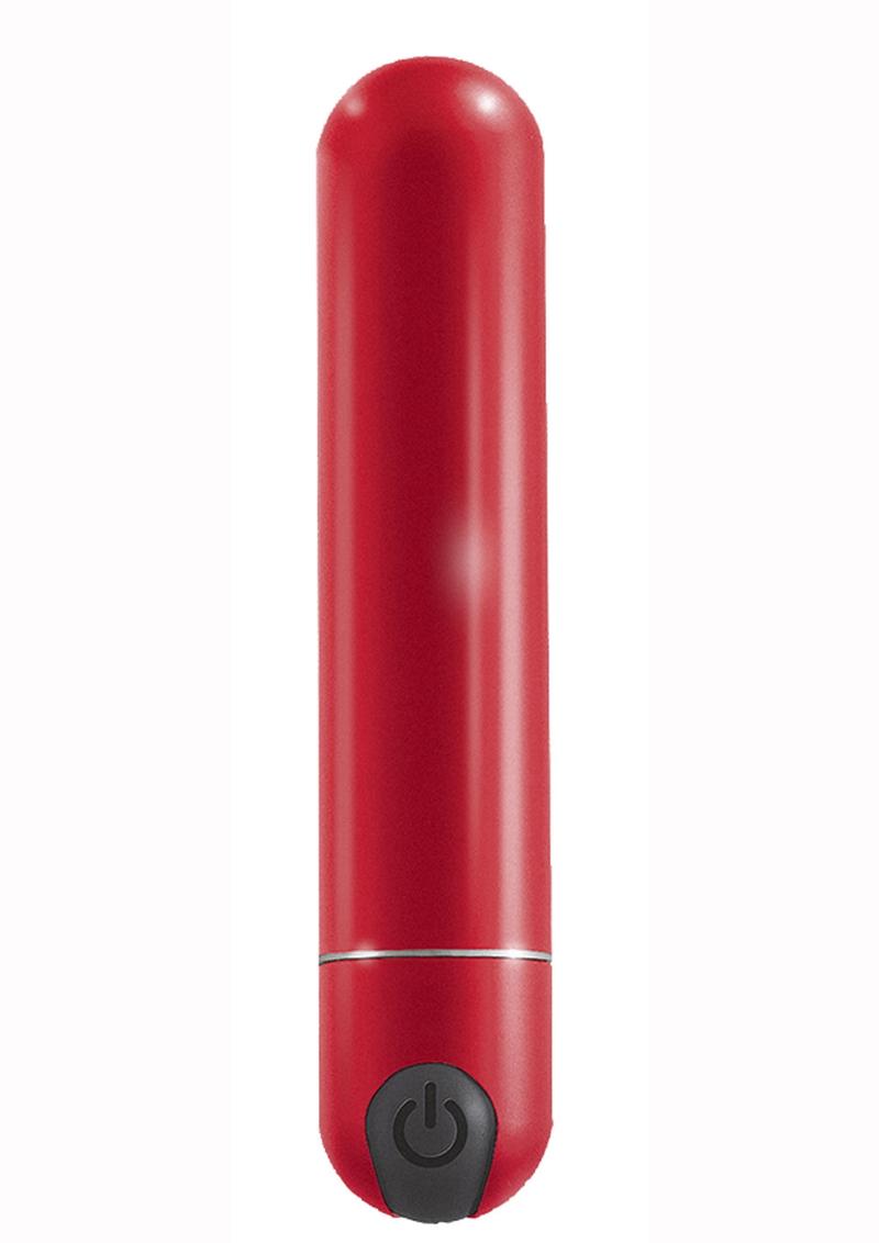 Intense Travelers Aluminum Rechargeable Vibrator - 10 Function