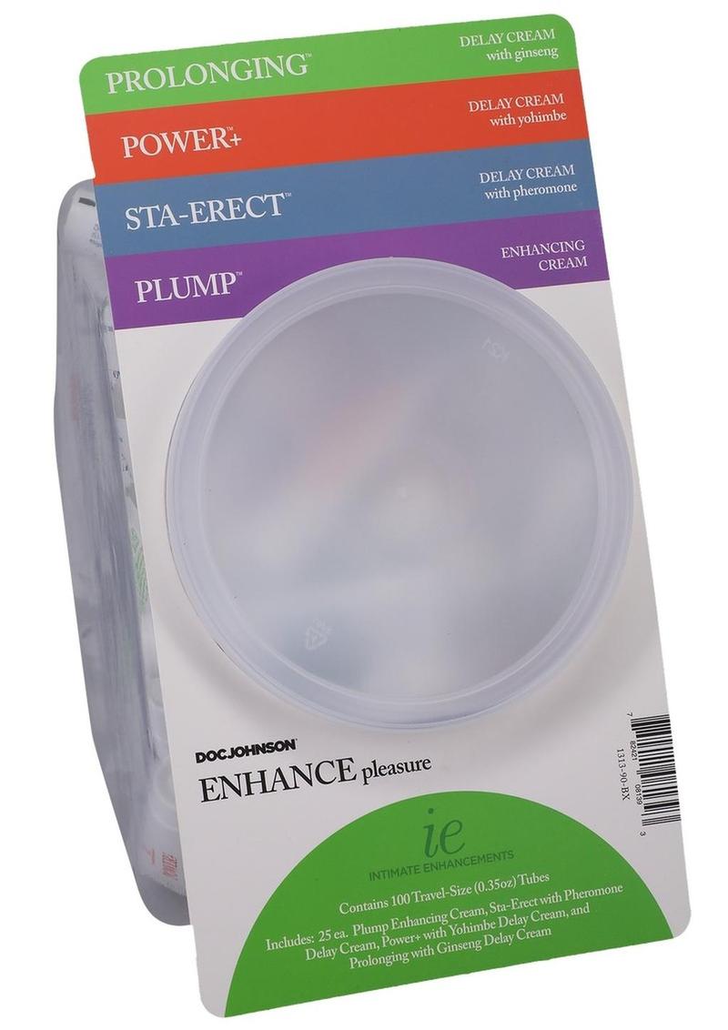 Doc Johnson Enhance Pleasure Travel Size Creams