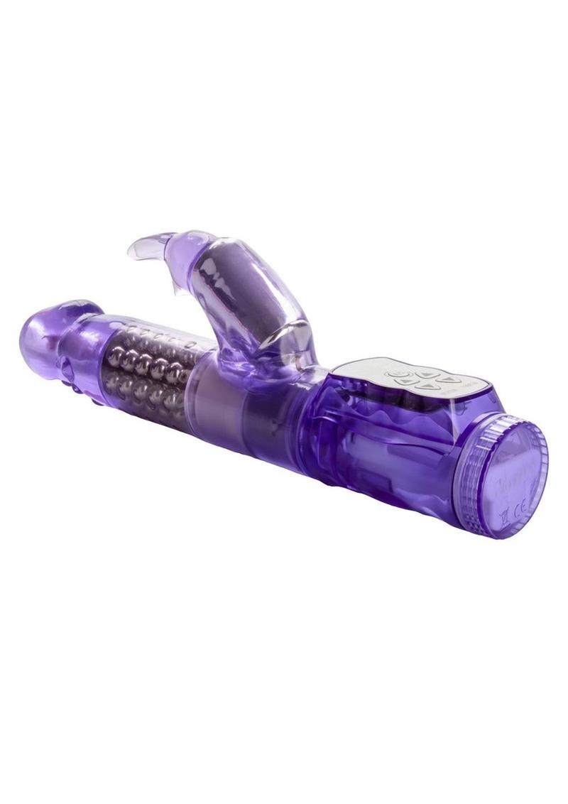 Original Jack Rabbit Beaded Purple Rabbit Vibrator